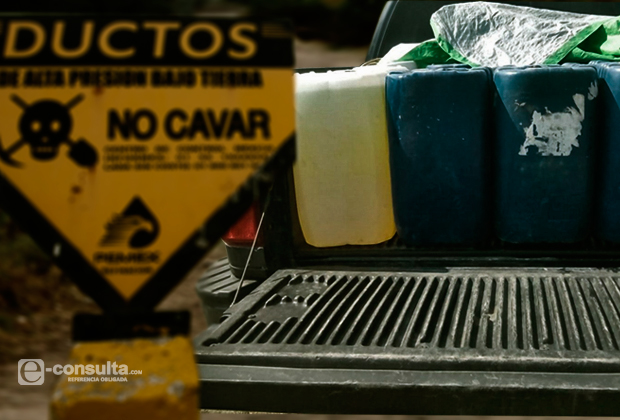 Cada mes aseguran en Acatzingo 7 camionetas con hidrocarburo robado