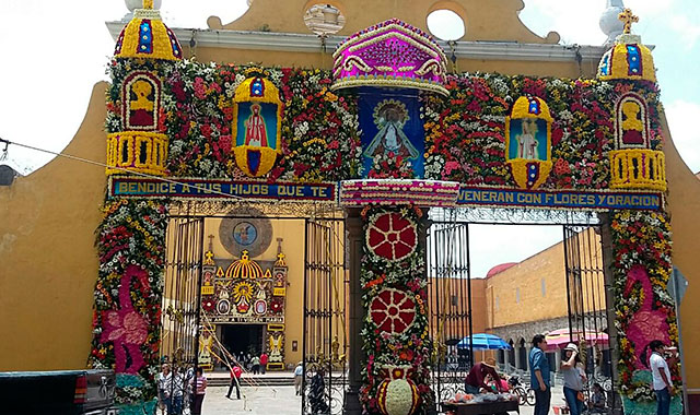 Virgen de los Remedios cumple 116 años de festejos en ex convento de Cholula