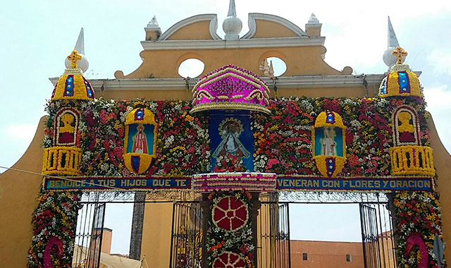 Virgen de los Remedios cumple 116 años de festejos en ex convento de Cholula