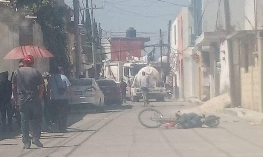 Iba en su bici cuando fue asesinado en Huejotzingo