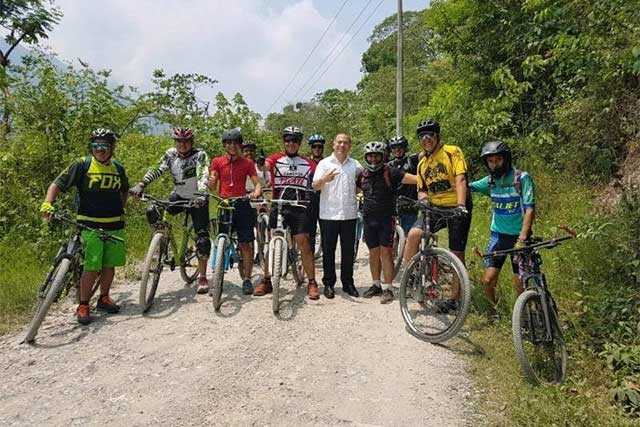 Ciclistas de Xicotepec se preparan para participar en Xicote Bike