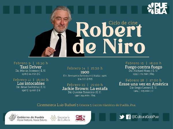 Exhibirá Cinemateca Luis Buñuel ciclos de cine de Lars Von Trier y Robert De Niro