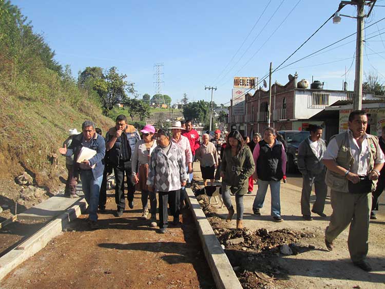 Reducen ciclopista en Huauchinango tras protesta