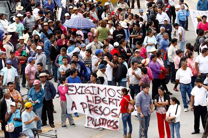Segunda jornada de protestas en San Andrés Cholula