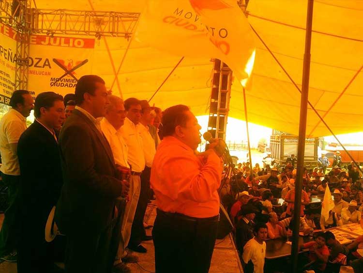 Con eventos masivos cierran campañas candidatos en Texmelucan