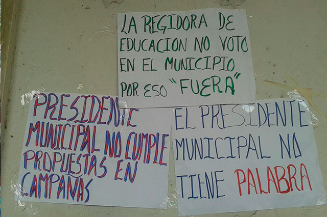 Cierran palacio de Zapotitlán por nepotismo y negligencia del edil 