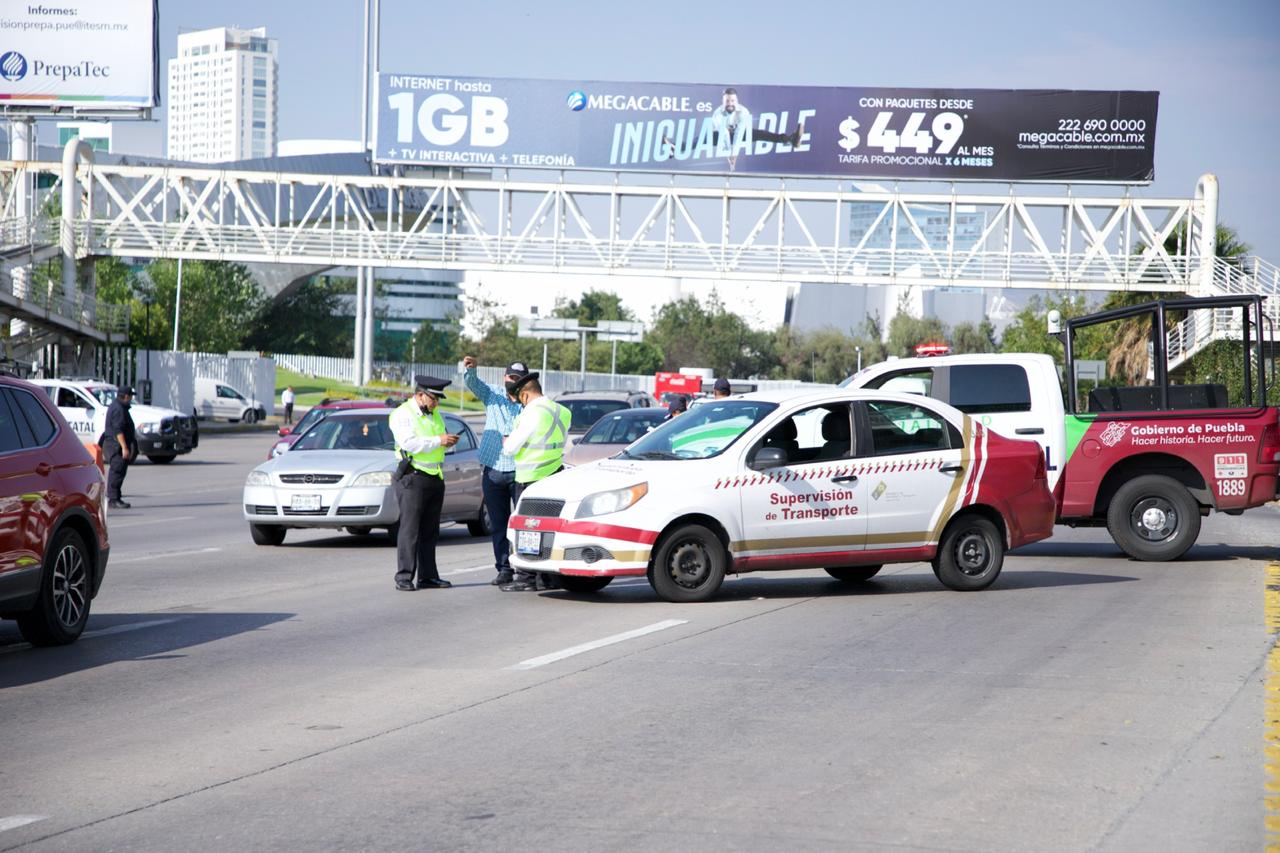 Sancionan a 668 conductores en primera semana del Hoy no circula en Puebla