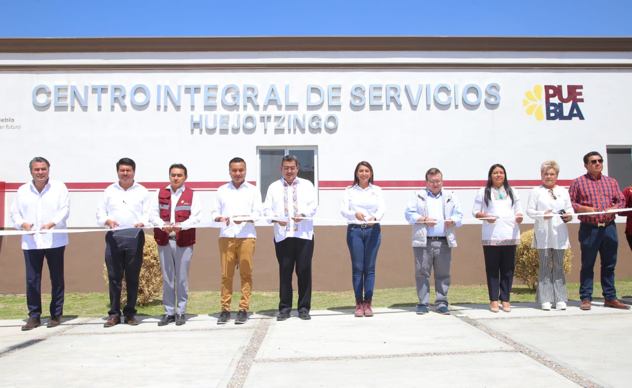 Céspedes inauguró el CIS de Huejotzingo con una inversión de 25 mdp