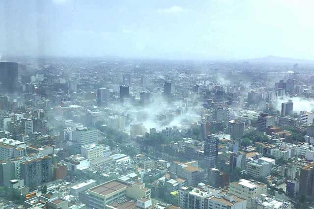Ciudad de México se encuentra en emergencia por sismo de 7.1