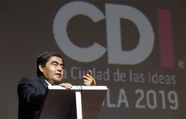 Miguel Barbosa inaugura la Ciudad de las Ideas 2019