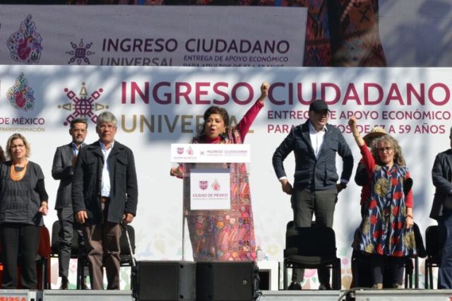 Arranca el programa Ingreso Ciudadano Universal en la Ciudad de México para adultos de 57 a 59 años