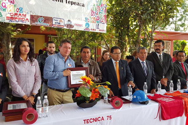 Imparten curso de protección civil en escuelas de Tepeaca