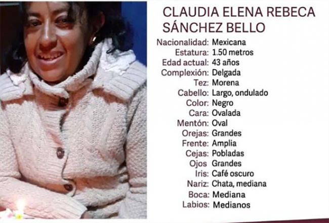 Claudia desapareció en Amozoc; tenía 9 meses de embarazo
