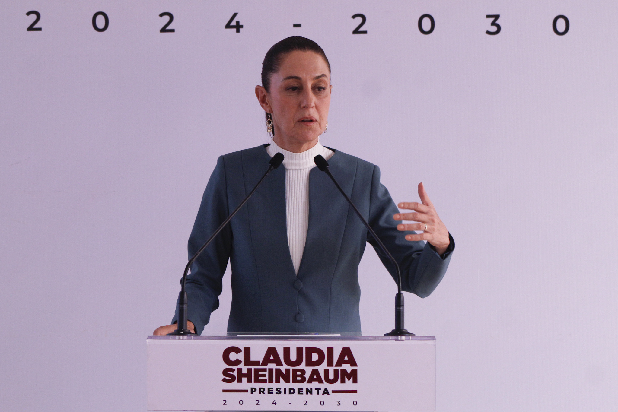 México tiene una economía fuerte que resistirá al colapso de la bolsa: Claudia Sheimbaum