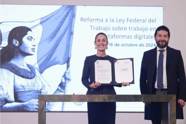 Claudia Sheinbaum presenta iniciativa para reformar la Ley Federal del Trabajo