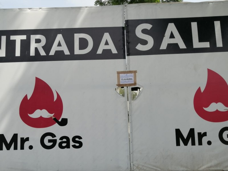 Por carga irregular de cilindros de gas sancionan estación en Tehuacán 