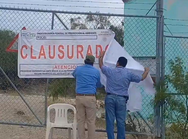 Clausura Profepa relleno intermunicipal de Tepanco de López