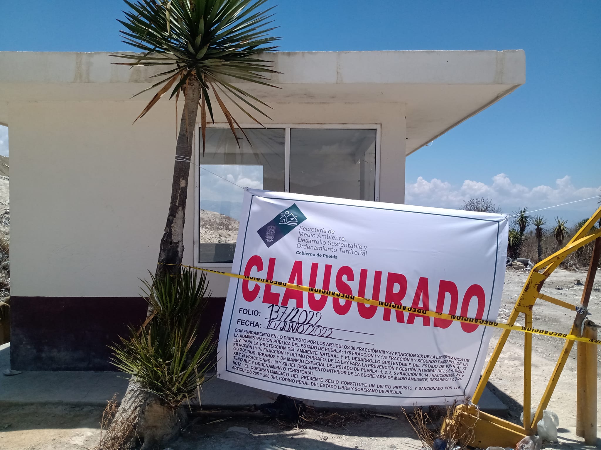 Pese a clausura, reabren relleno sanitario para tirar sus desechos en Coapan