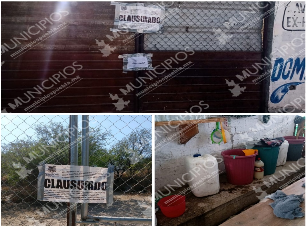 Clausura Normatividad bar clandestino en Tehuacán