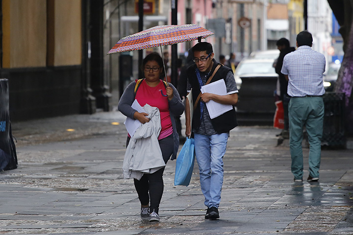Hoy se esperan lluvias vespertinas con ambiente caluroso en el día