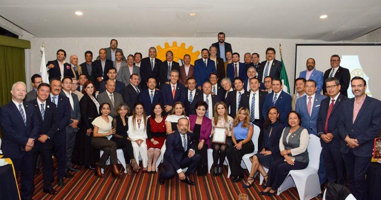 Acude Pepe Chedraui a reunión del Club Rotario Puebla Industrial