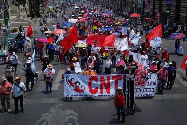 Paro de la CNTE: Maestros exigen mejores condiciones laborales y diálogo con Sheinbaum