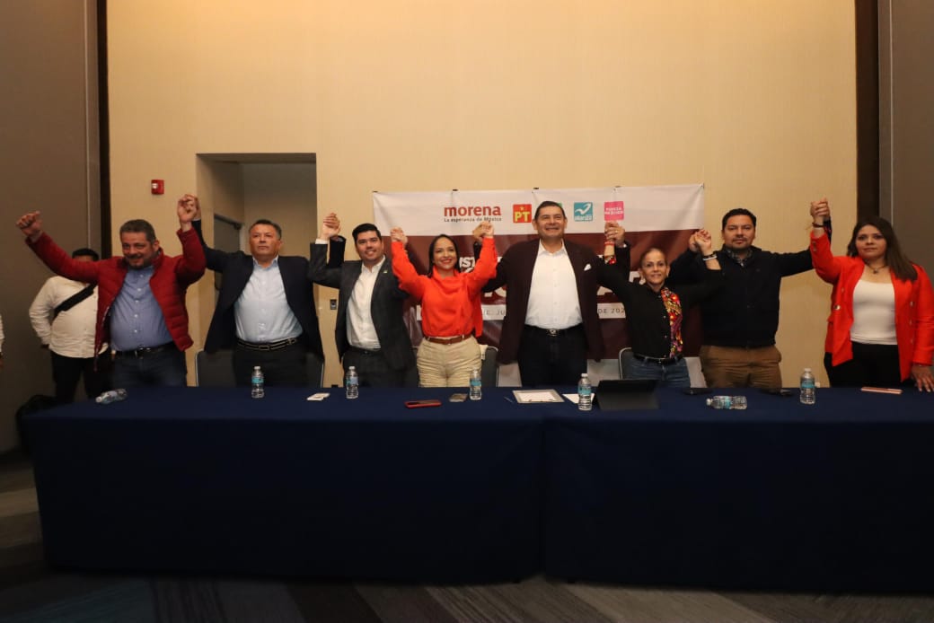 Morena, PT, PVEM, Panal Y FxM Van En Megacoalición Para 2024: Armenta ...