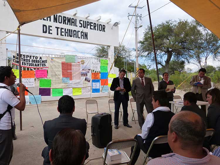 Trasciende destitución de director en Normal de Tehuacán