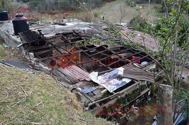 A 2 mil aumentaría el número de casas dañadas en Zacapoaxtla