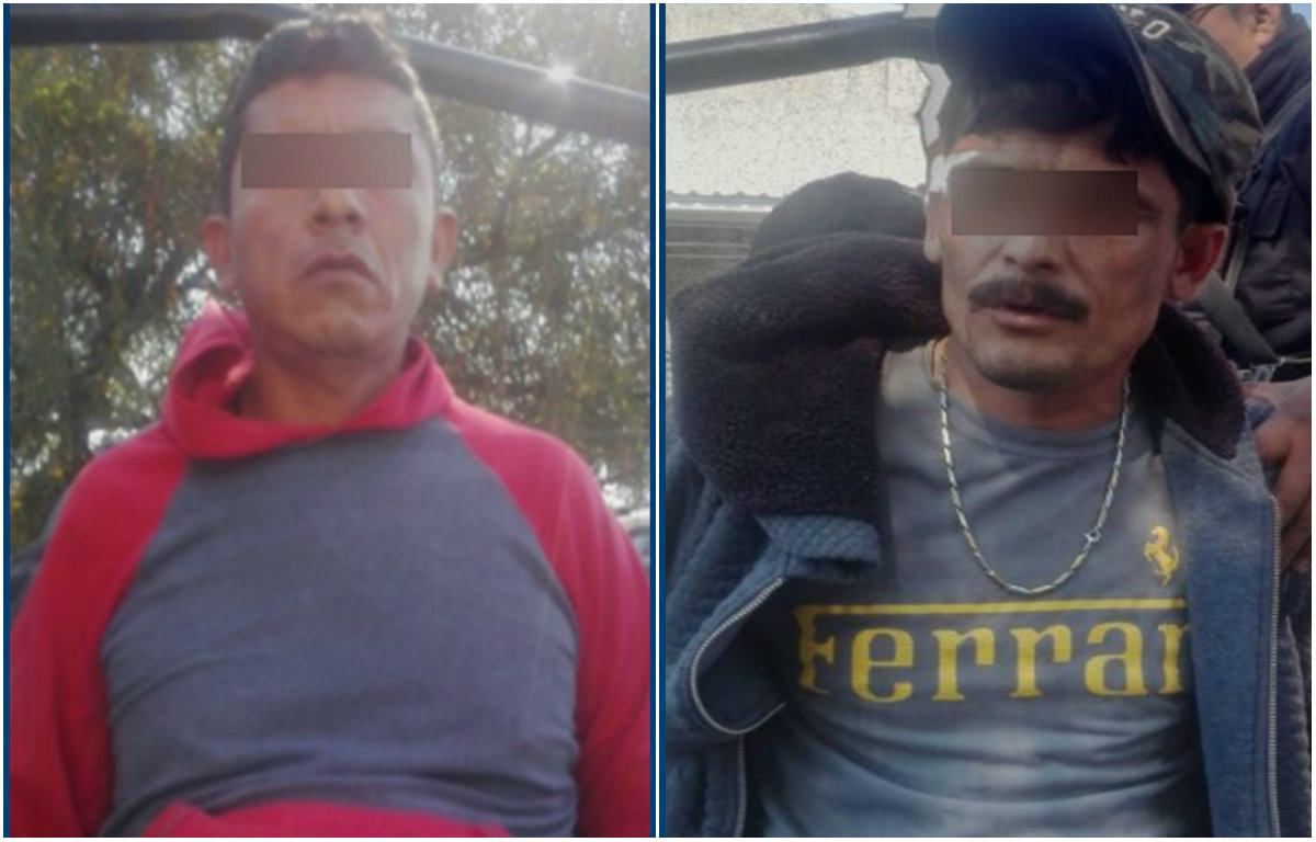 Capturan a 2 asaltantes de tractocamiones en Puebla
