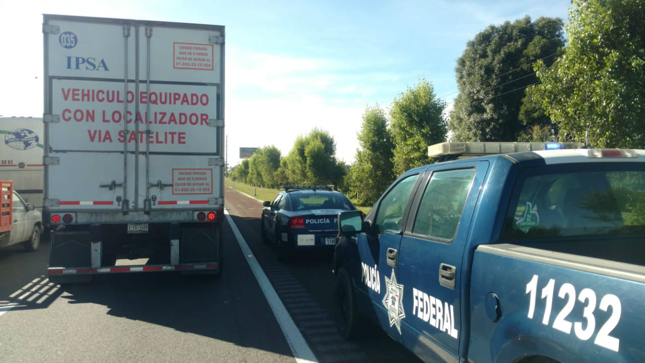 Lo agarran después de robar tráiler en Texmelucan