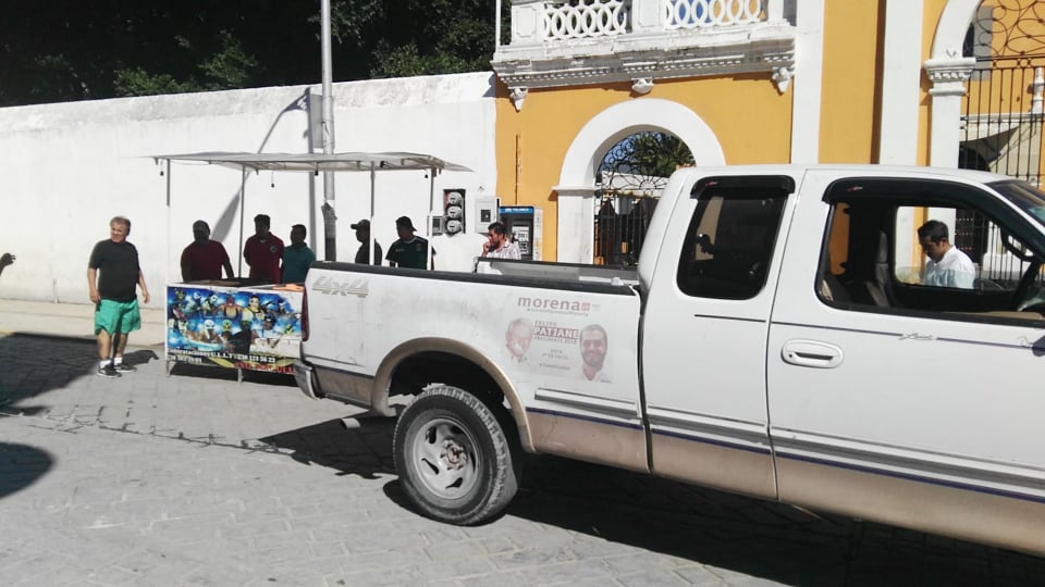 Intentan informales instalarse en el Centro de Tehuacán