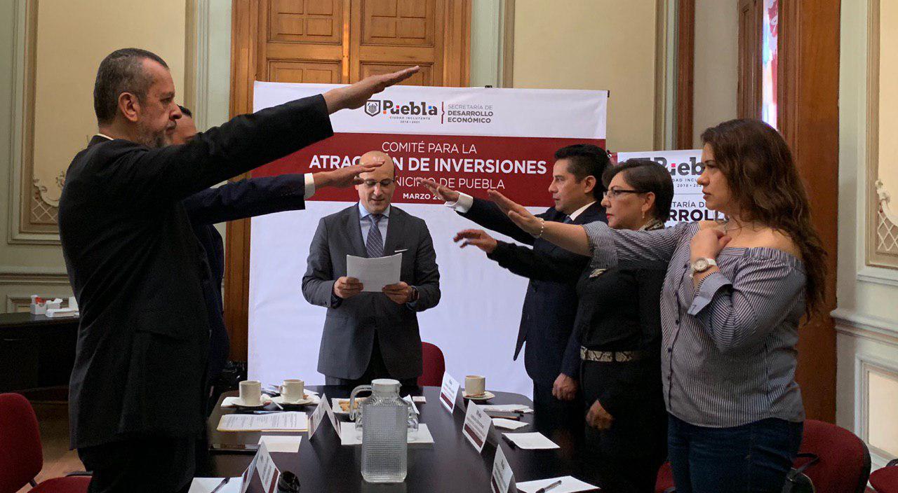 Puebla e IP crean Comité para Atracción de Inversiones