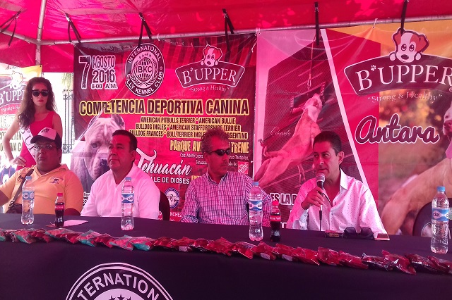 Tehuacán será sede de la Primera Competencia Deportiva Canina 