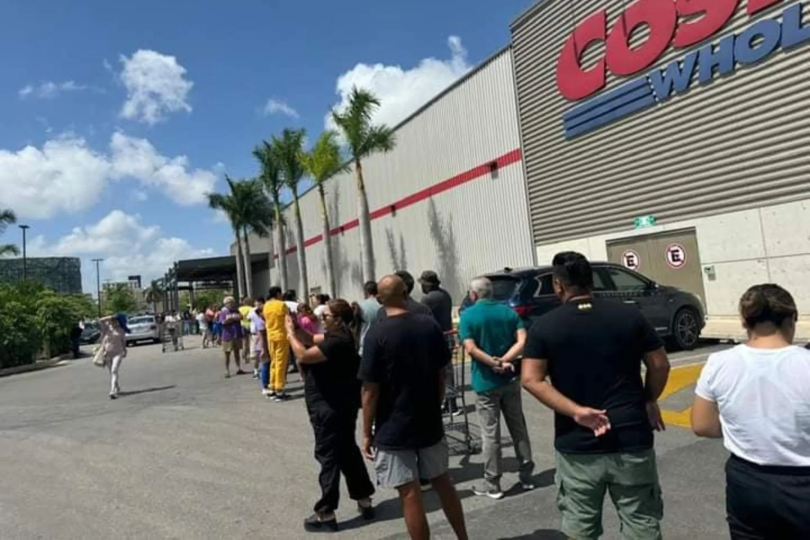 Se presentan compras de pánico en Mérida, Yucatán