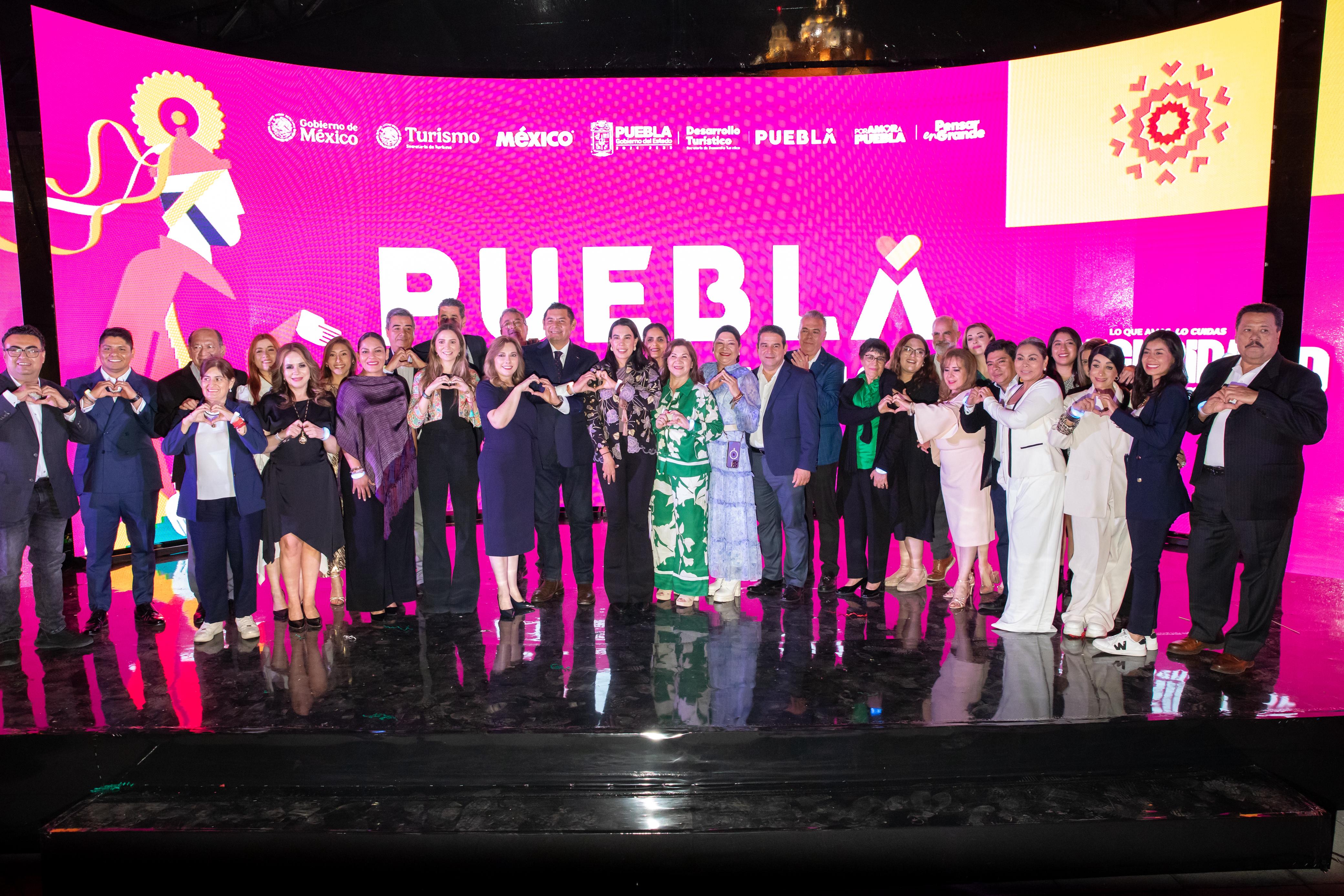 Puebla fortalece proyección turística con el lanzamiento de su marca destino