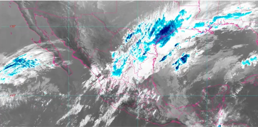 Se pronostican lluvias en Chiapas y Tabasco durante esta noche de martes