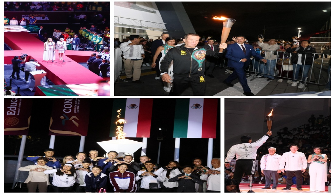 Con corazón, disciplina y amor, en Puebla inician los Juegos Deportivos Nacionales Escolares