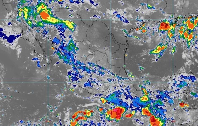 Prevé Conagua fuertes lluvias para este jueves en Puebla