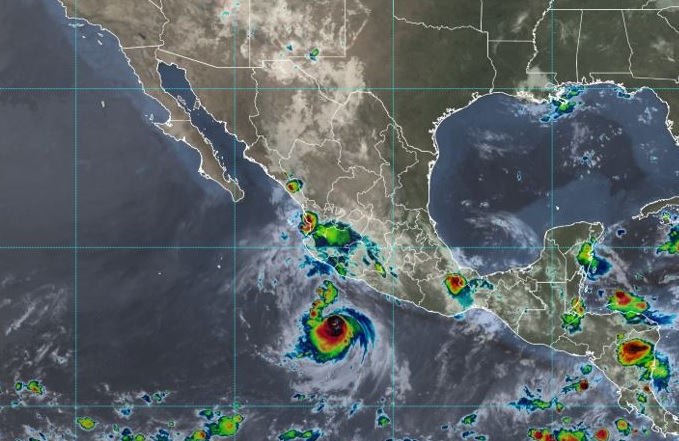 Este martes el Huracán Bonnie ocasionará fuertes lluvias en Puebla