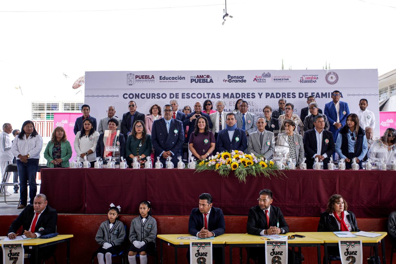 Preside Lupita Cuautle Concurso Estatal de Escoltas