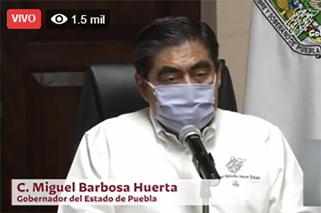 VIDEO Son 167 muertos por coronavirus en Puebla; hay 799 casos positivos