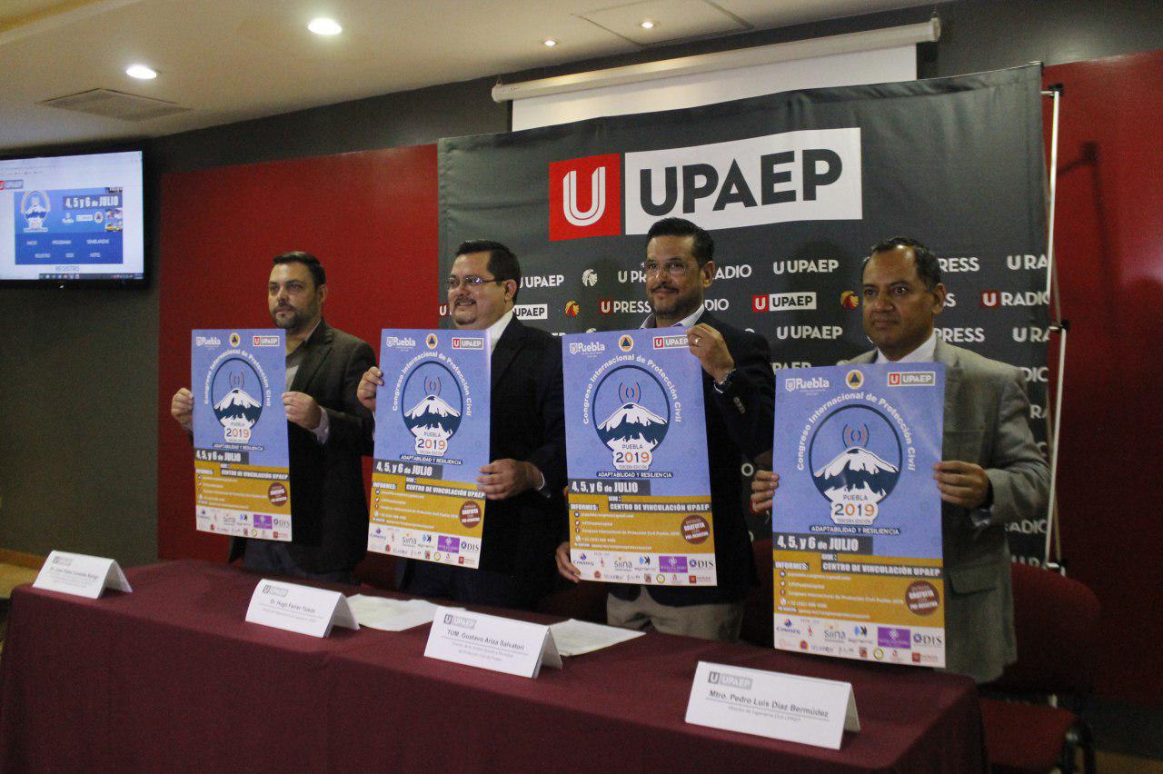 Presentan Congreso Internacional de Protección Civil Puebla 2019