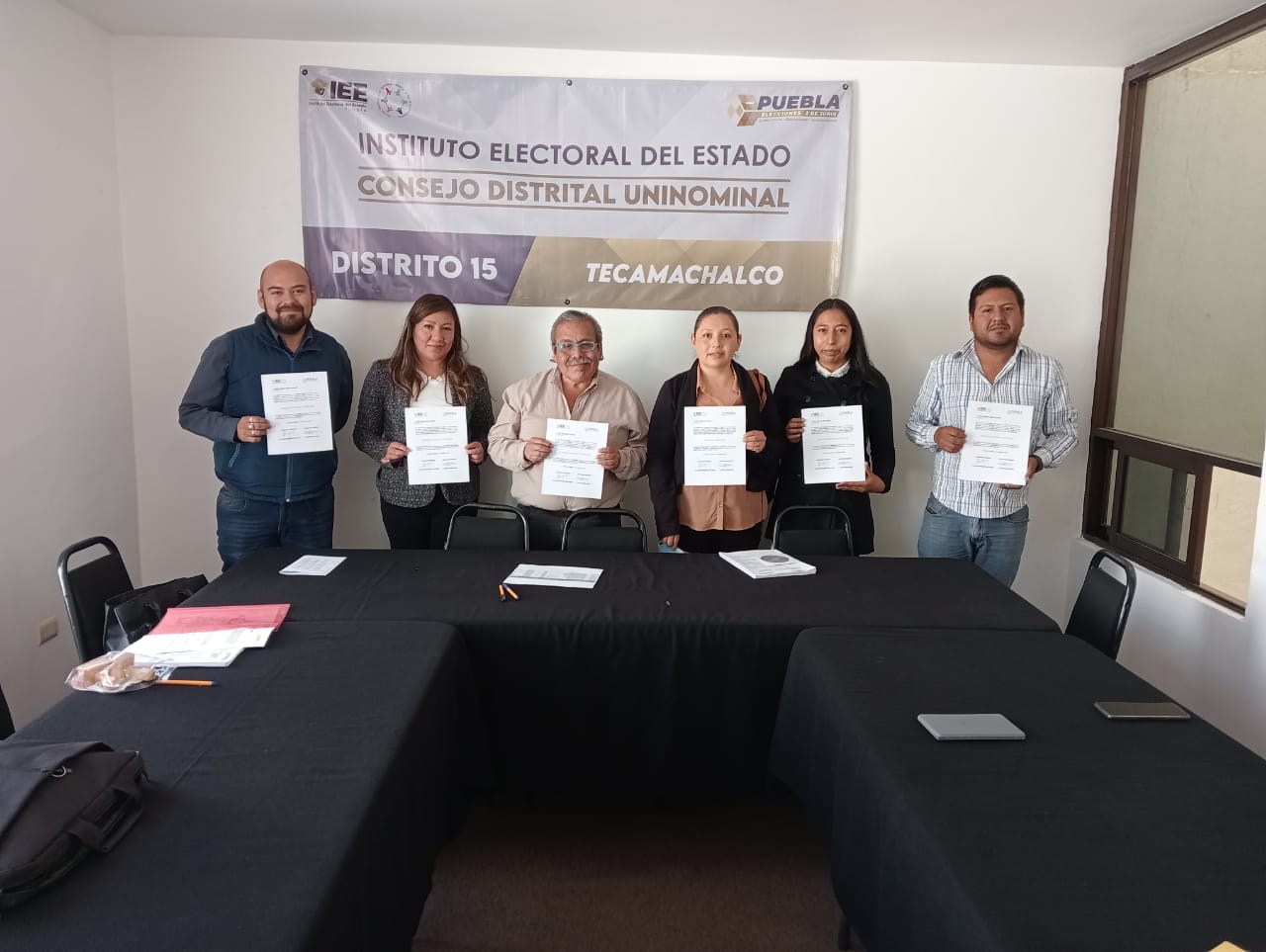 Entregan nombramientos a integrantes del Consejo Municipal Electoral de Tecamachalco 