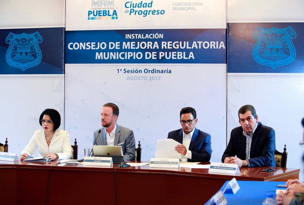 Encabeza Banck primera sesión del Consejo de Mejora Regulatoria