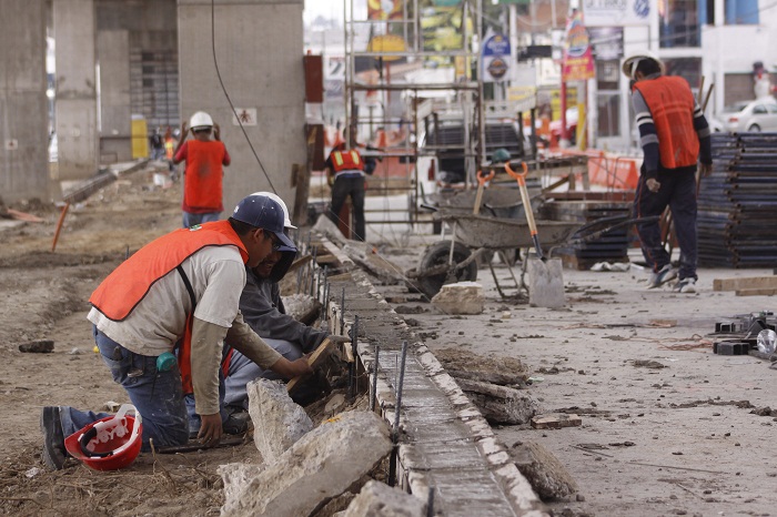 Valor de producción de constructoras poblanas, el más bajo desde la pandemia