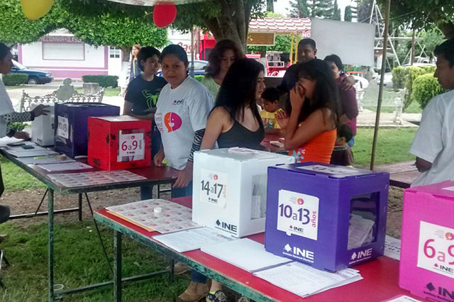 Realizan Consulta Infantil y Juvenil en distrito de Huauchinango