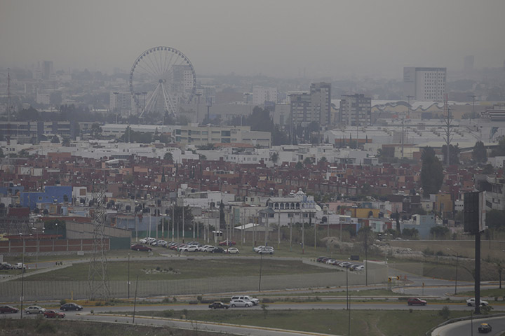 En Puebla niveles contaminantes del aire aún superan parámetros de la Norma Oficial