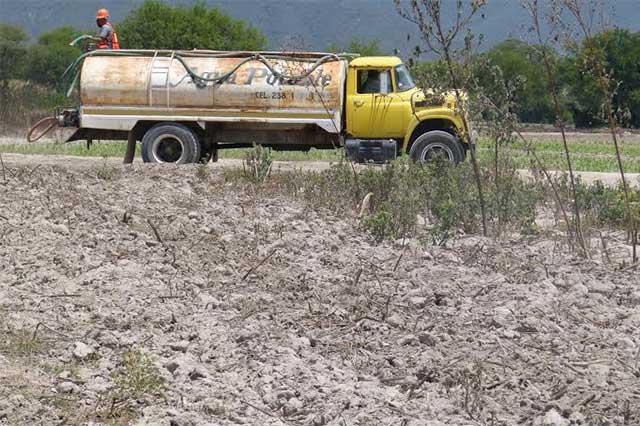 Investigan nivel de contaminación en acuíferos en Tehuacán