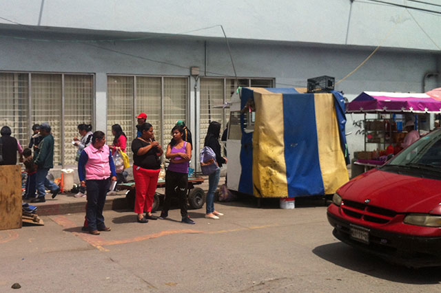 Suspenden conteo de ambulantes en San Martín Texmelucan